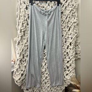SKIMS SLEEP PANTS NWT - LIGHT HEATHER GRAY